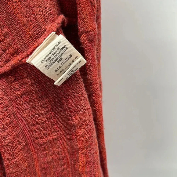 Free People Rain or Shine Dress Knit Sweater Long Sleeve Collared Pleated Small - Picture 9 of 10